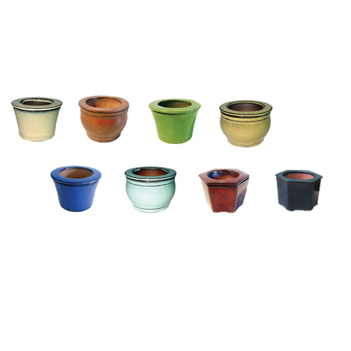 Mini Self-Watering Pot - Assorted Colors - 3.75in x 2.5 in