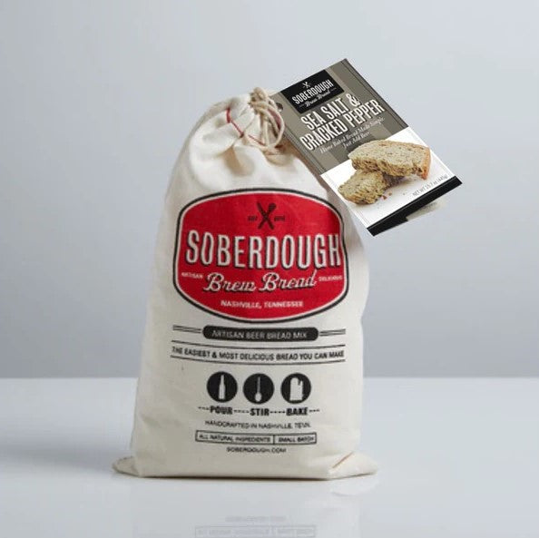 Soberdough: Sea Salt & Cracked Pepper Bread Mix