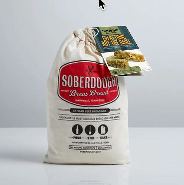 Soberdough: Everything But The Bagel Bread Mix