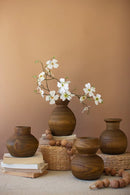 Hand Turned Wooden Vases - Assorted Shapes