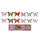 Feather Butterfly Clip On Plant Ornament