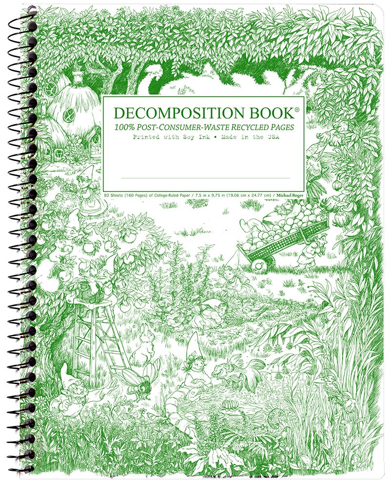 Gardening Gnomes Decomposition Book
