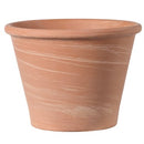 Deroma Duo Two-Tone White Terra Cotta Pots