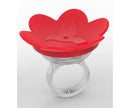 Hummer Ring Hummingbird Hand Feeder - Red