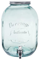 Recycled Glass Beverage Dispenser - 3.3 gallon