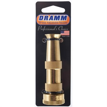 Dramm Adjustable Brass Hose Nozzle