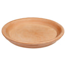 Deroma White Terra Cotta Saucers
