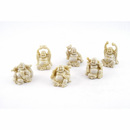 Small Happy Buddha-White