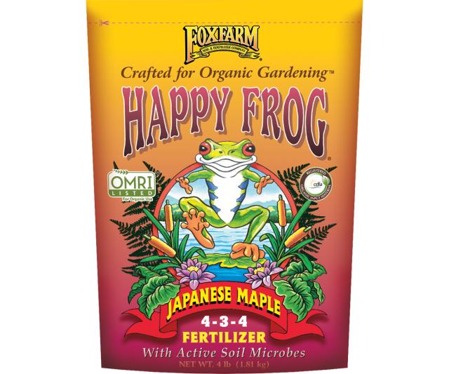 FoxFarm Happy Frog Organic Japanese Maple Fertilizer - 4 lb