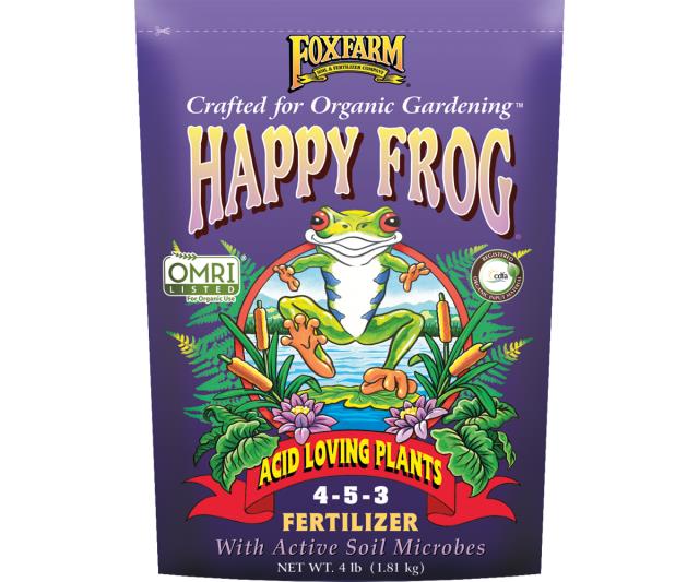 FoxFarm Happy Frog Organic Acid Loving Fertilizer - 4 lb