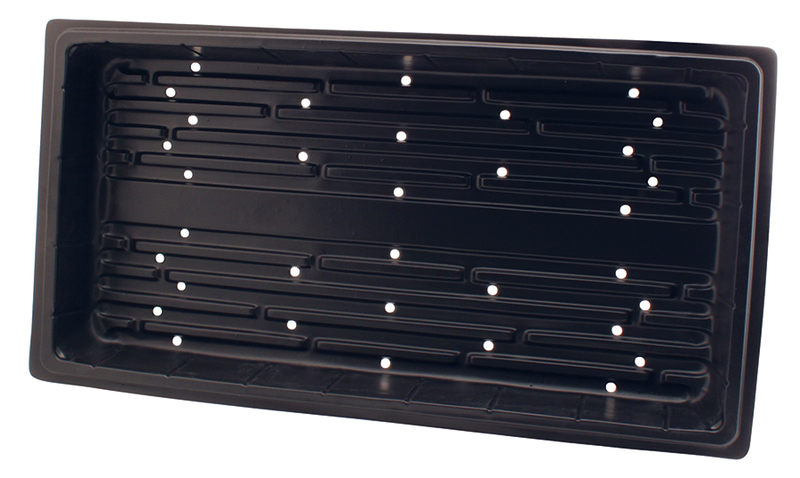 Flat Seed Starting Tray with Holes - 10 x 20 in