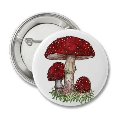 The Bower Studio Mushroom Pin
