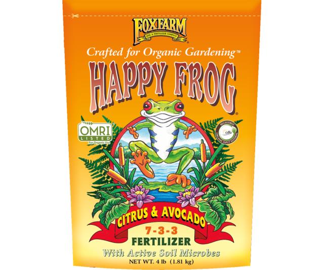FoxFarm Happy Frog Organic Citrus & Avocado Fertilizer - 4 lb