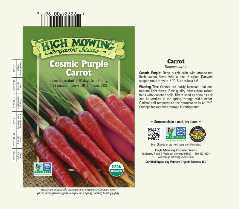 Carrot: Cosmic Purple Seeds
