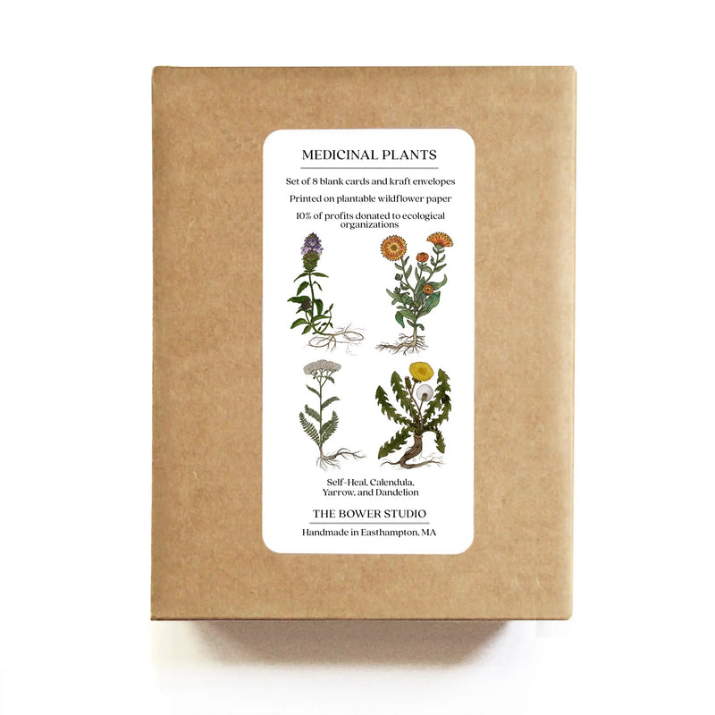 The Bower Studio Medicinal Plants Greeting Card Set