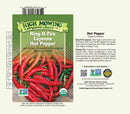 Pepper: Ring O Fire Cayenne Seeds