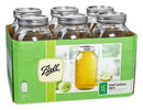 Ball 64 oz Half-Gallon Wide Mouth Canning Jars - case/6