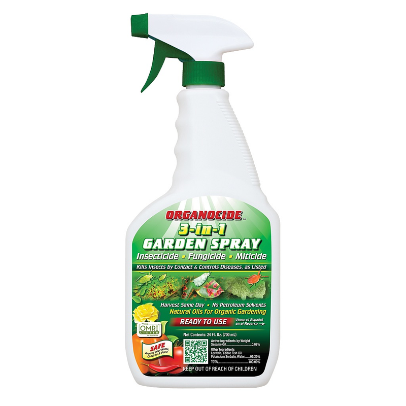 Organocide® Bee Safe 3-in-1 Organic Garden Spray