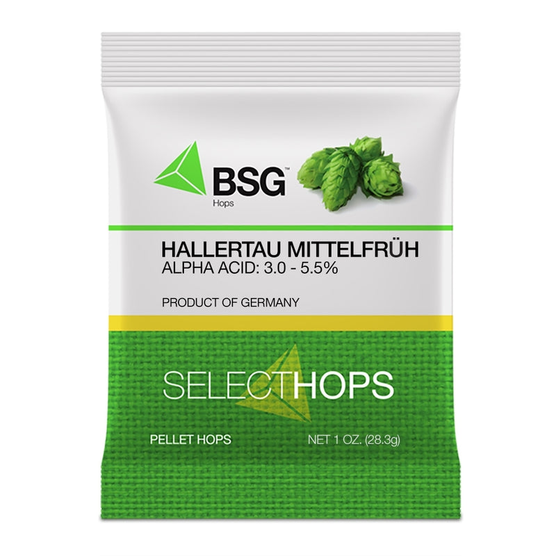 German Hallertau Hop Pellets - 1 oz