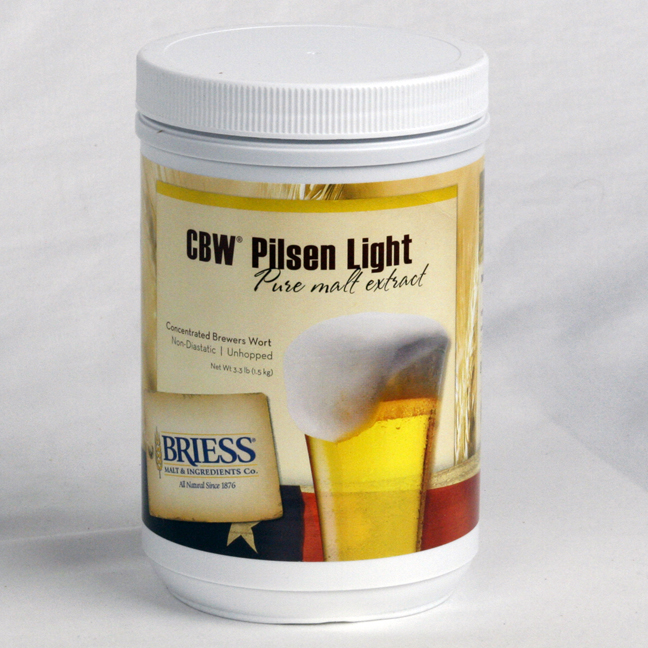 Briess Pilsen Light Liquid Malt Extract - 3.3 lbs