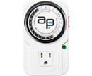 Autopilot Single-Outlet Mechanical Analog Timer