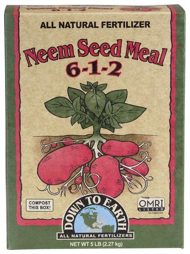 Down to Earth Organic Neem Seed Meal - 5 lb