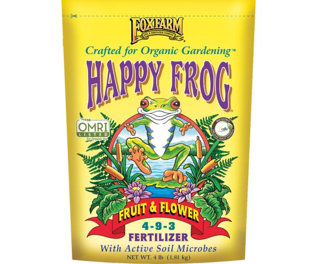 FoxFarm Happy Frog Organic Fruit & Flower Fertilizer - 4 lb