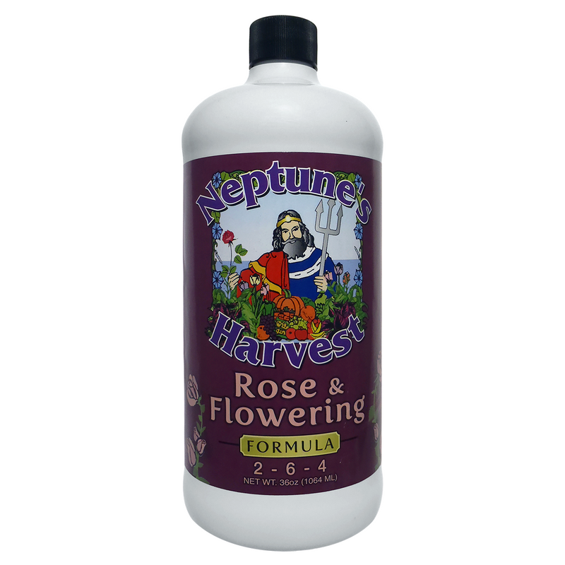 Neptune's Harvest Rose & Flowering Fertilizer - 1 quart