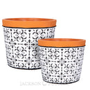 Arrangement Planter - Black - 4.75"