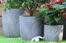Willow Planter - Gray - 8"