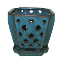 Orchid Pot-Assorted - 7x7.5 in