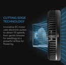 AC Infinity: Cloudray S6 Oscillating Clip Fan-10 Speed-6 in