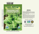 Spinach: Bloomsdale Longstanding Seeds