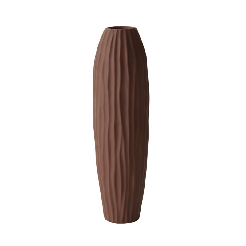 Thayer Vase 3.5"x 13" - Amber