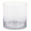 Glass Cylinder - 6x6 in