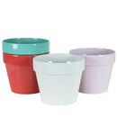 Round Sorrento Pot - Assorted - 6.75"