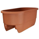 Apollo: Dual Deck Rail Planter-24 in