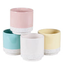 Round Pastel Pot - Assorted - 6"