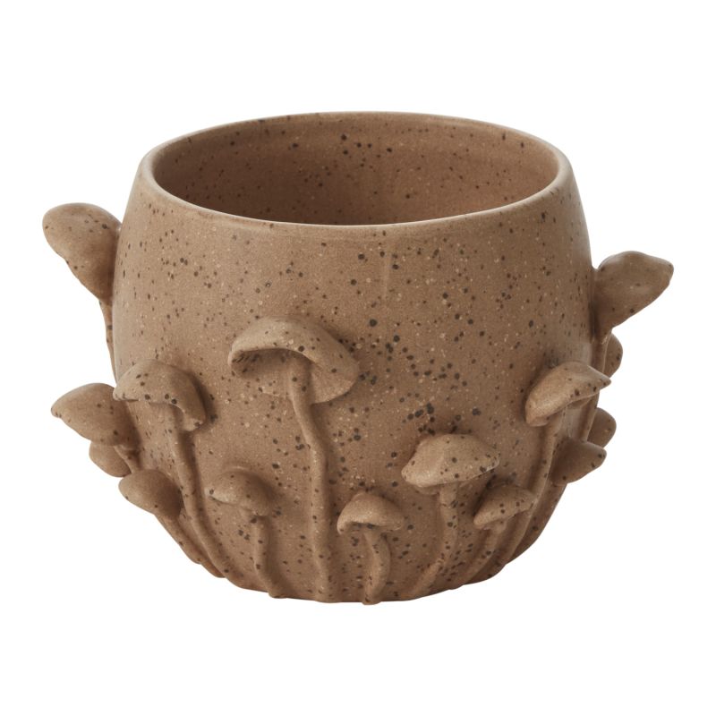 Mushroom Forest Pot - 7.25"