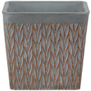 Square Bronze Vine Planter - 6.25"