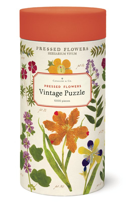 Pressed Flowers Puzzle - 1,000 piece
