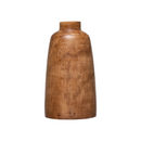 Paulownia Wood Vase - Brown - 14"