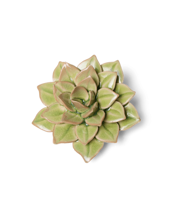 Ceramic Florals Greens