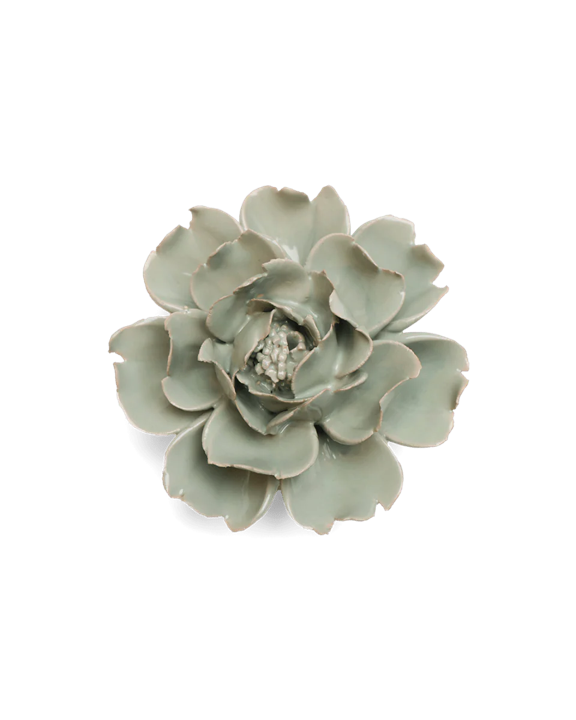 Ceramic Florals Greens