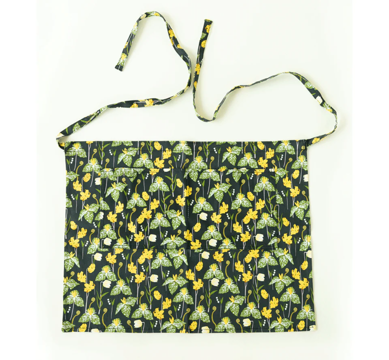Woodland Garden Half Apron