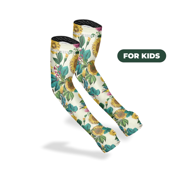 Kids Protection Sleeves - Garden Flower - Small