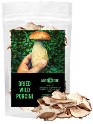 North Spore: Dried Wild Porcini Mushrooms