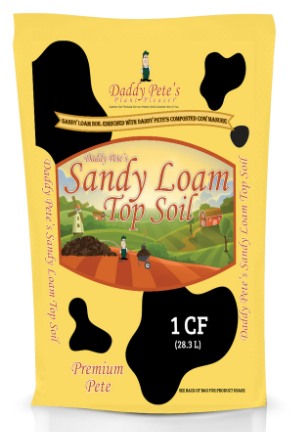 Daddy Pete's Sandy Loam Topsoil-1 cuft