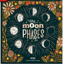 Moon Phases Planner Wall Calendar - 2026