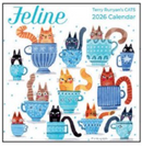 Feline Mini Calendar - 2026